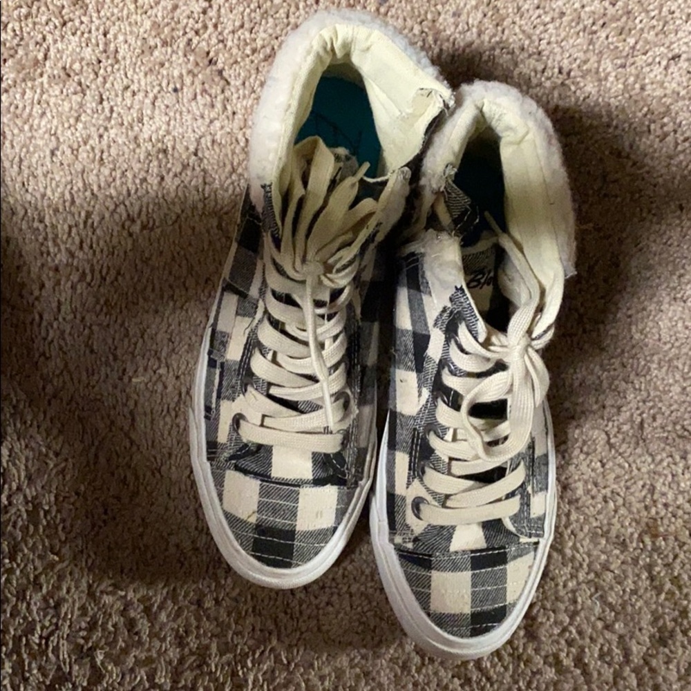 Buffalo plaid Blowfish Shoes